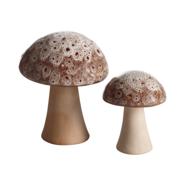 104255-104256-svamp - fungus - inredning - dekoration - beige - brun - modern - present - mogihome - kamixa.se - keramik - design - badrummet - hemmet - köket - vardagsrummet