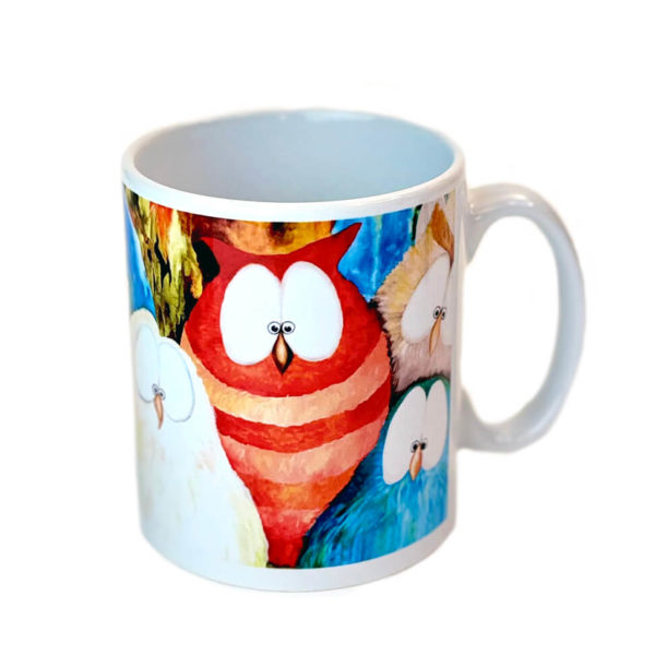 1101MUG - Mugg - porslin - Tål diskmaskin - rymmer 300 ml - servering - present - kaffe - te - fika