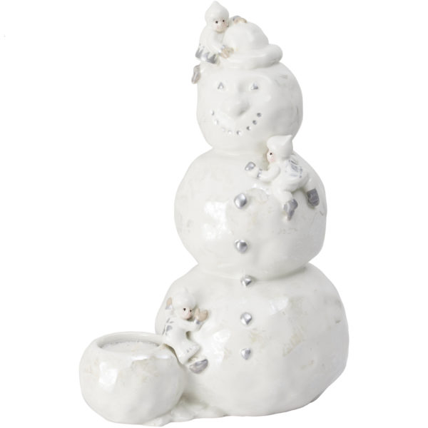 snö- lykta- snögubbe - snövättar - lykta - prydnad - dekoration - jul