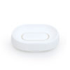 263167 - tvålfat - dold avrinningspip - Soap Saver Flow PLUS - Oval Vit - Silikon