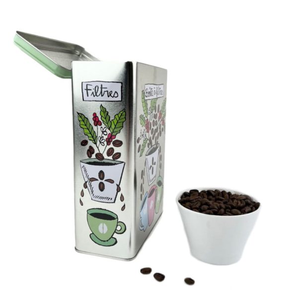 kaffe - filter - DPL - franskdesign - kaffe - plåtburk