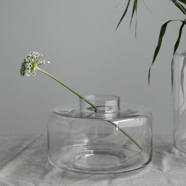 314550 - Vas - Stor - glas - maffig - kvarnarp - blommor - inredning - kamixa.se - storefactory