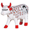 cowparade - cow - mensagem