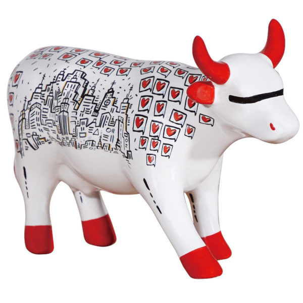 cowparade - cow - mensagem