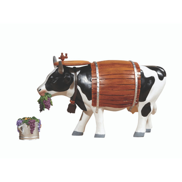 47905 - Clarabelle the Wine Cow - cowparade - vindruvor - vin - samlarobjekt - present - San Luis Obispo 2017 - Various