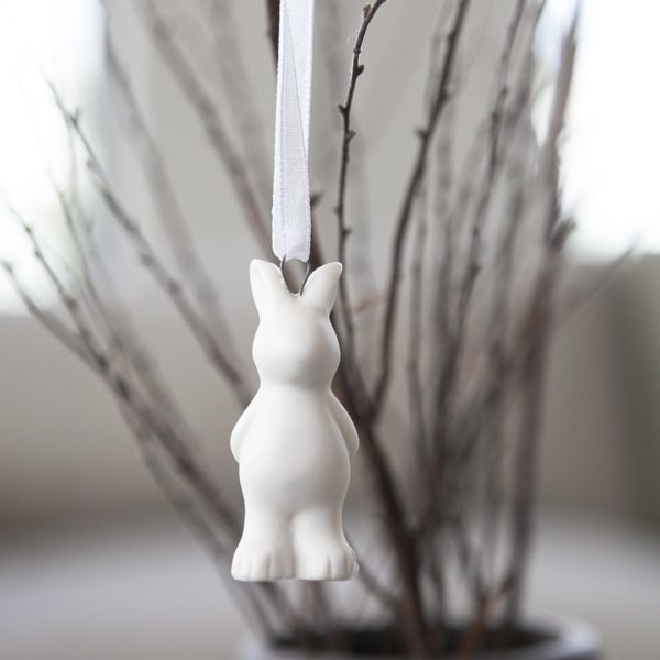 914366 - EMIL- dekoration - påskriset - kanin - keramik - gullig - söt - present - gladpåsk - påskharen