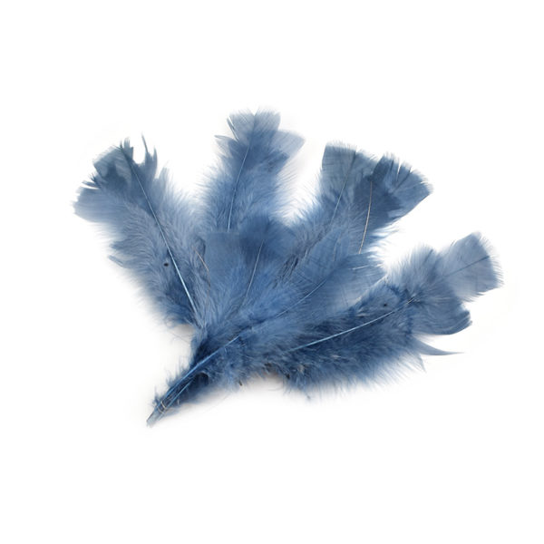 påskvippor - påskris - påskfjädrar - blå