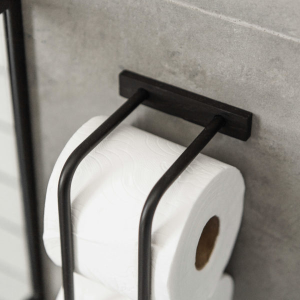 EK-BR210 - toalettpappersställ - badrummet - badrumsförvaring - ekta living accessories - ek - metall