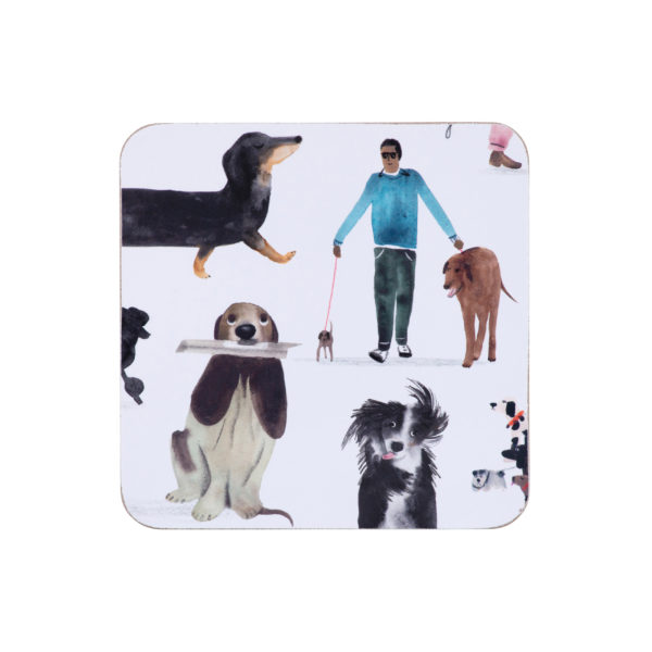 GI0323- glasunderlägg - hund - maxwell & williams - coaster - dogs - 4-pack - hundälskare - människans bästa vän