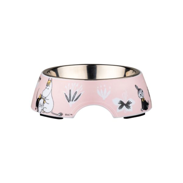 Muurla Moomin Pets bowl S_pink