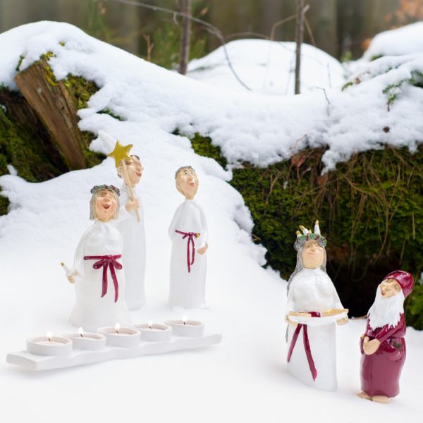 1018 - Luciatåg - Juldekorationer - Jul - Vinter - Lucia - Kamixa.se