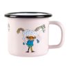 1404-015-01 Muurla Pippi and The Horse enamel mug - 1,5dl