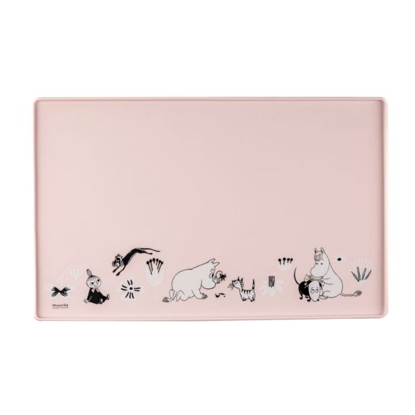 Muurla Moomin Pets silicone placemat Silicone mat 48x30cm, pink 4701-4830-03_6416114969623