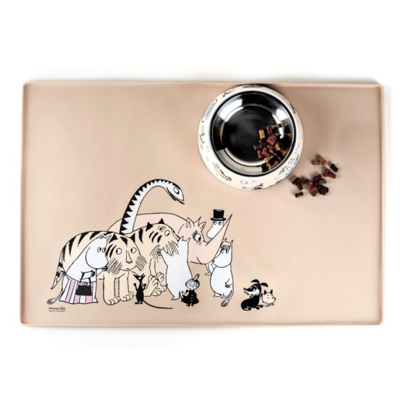 Muurla_Moomin for pets_tray_beige