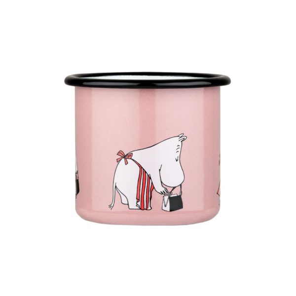 16 Moomin by Muurla Retro Moominmamma enamel mug 3,7dl 1701-037-14 6416114966356