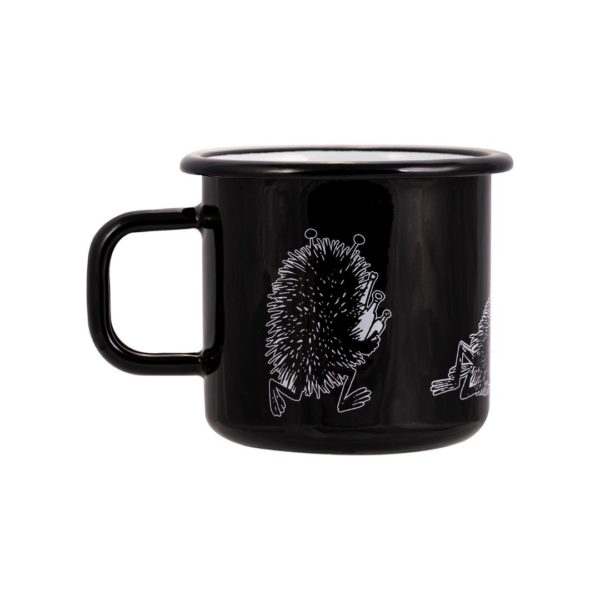 22 Moomin by Muurla Retro Stinky enamel mug 3,7dl 1701-037-03 6416114966677