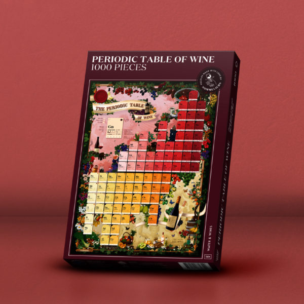 7350121880320 - Vinpussel - Water&Wine - Periodiska systemet av vin