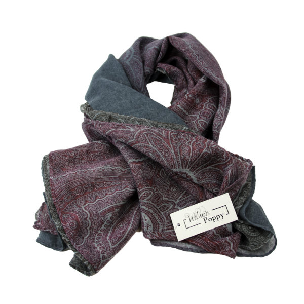 S1327PE - sjal - wilson poppy - sommarsjal - scarf