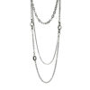 H1101131 - coal smycken - halsband - stål - silver - chrissy - accessoarer