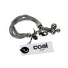 A1102075 - emma - smycken - coal smycken - silver - stål - armband