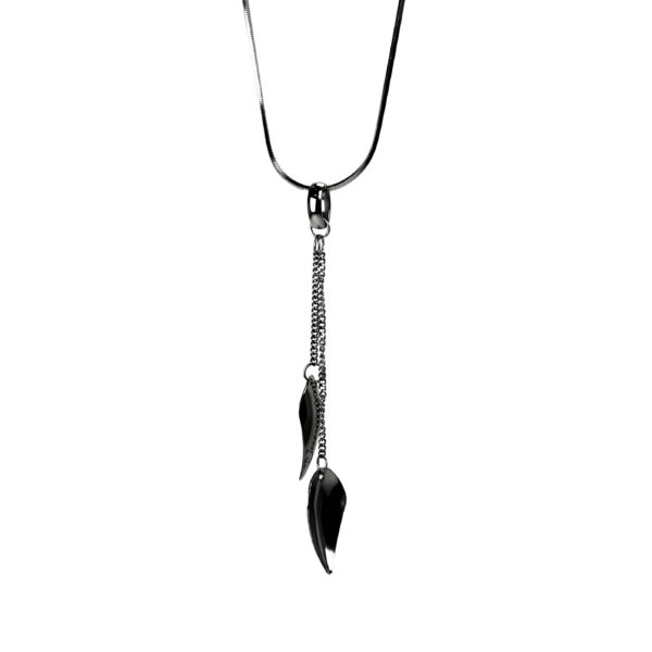 H1101132 - coal smycken - filippa - stål - halsband - accessoarer