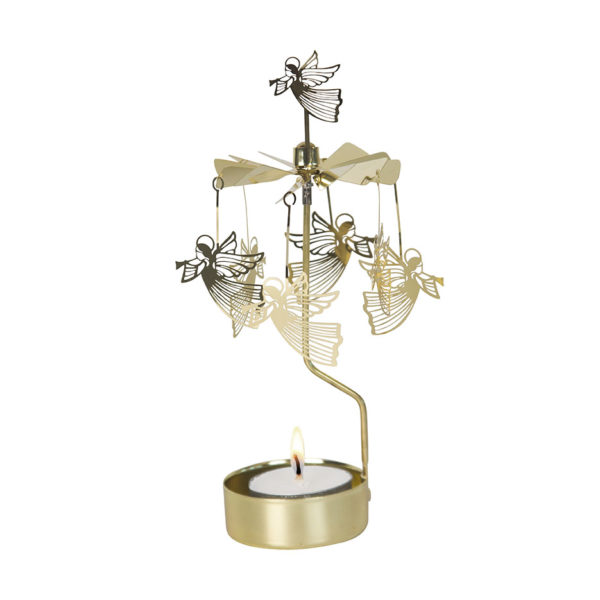 AN112 - änglaspel - guld - pluto design - flygande ängel - jul - dekoration