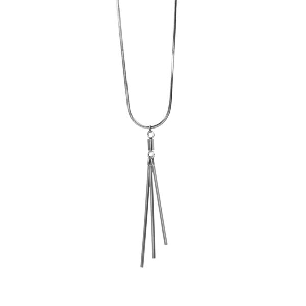coalsmycken - halsband - londyn - stål - silver - smycken - accessoarer