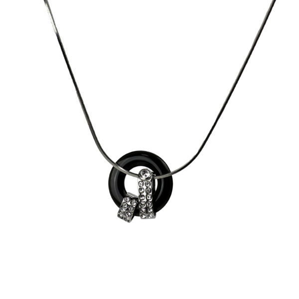 H1101116 - coal smycken - madison - halsband - accessoarer - stål - silver