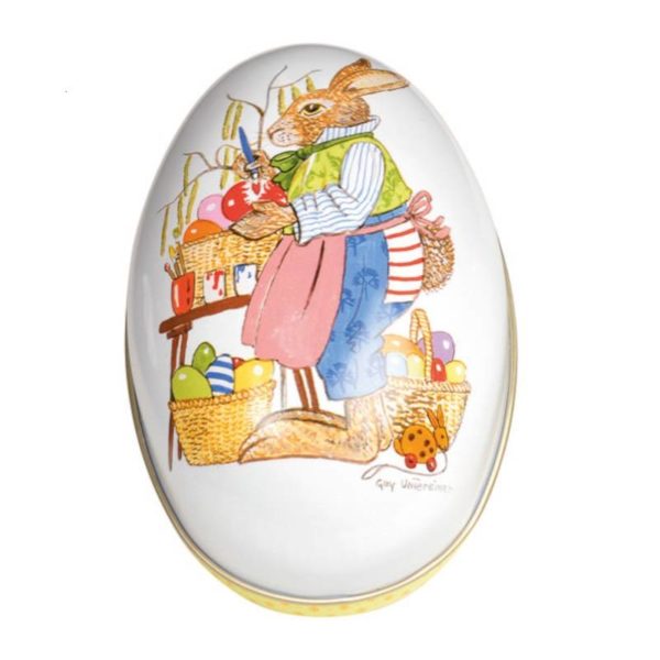 Herr hare målar - påskägg - påskägg i plåt - gladpåsk - påskdekoration
