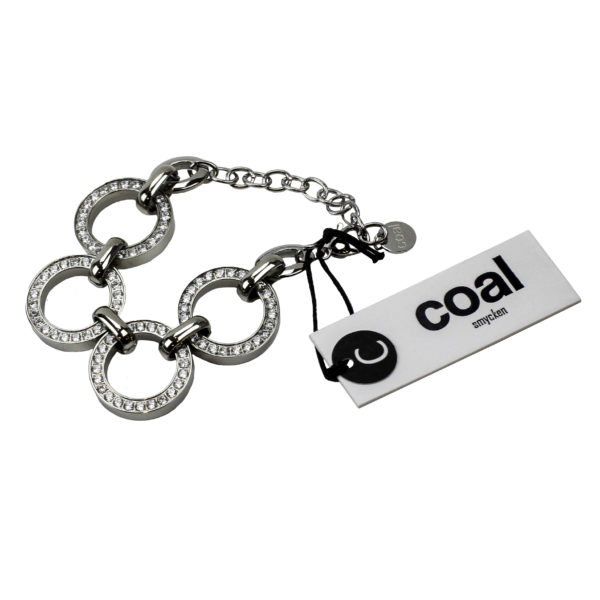 smycken - coal - armband - silver - stål - accessoarer