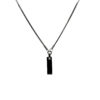 H1101096 - trine - coal smycken - halsband - stål - silver - accessoarer